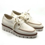 DL Sport sneaker beige leder / textiel 6582